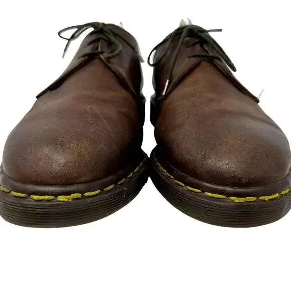 Dr. Martens 1461 Chicago Redish Brown Leather Men display picture 2